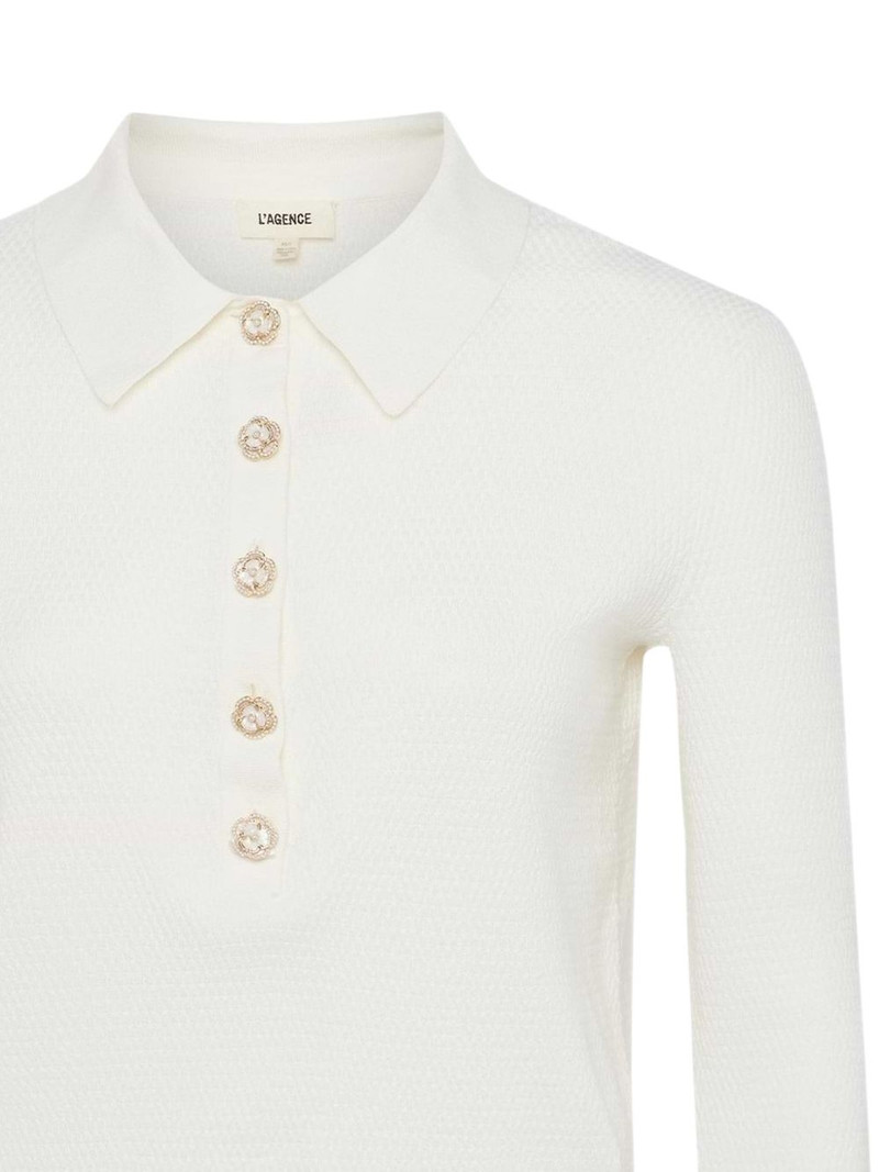 L'AGENCE buttoned knitwear outlook