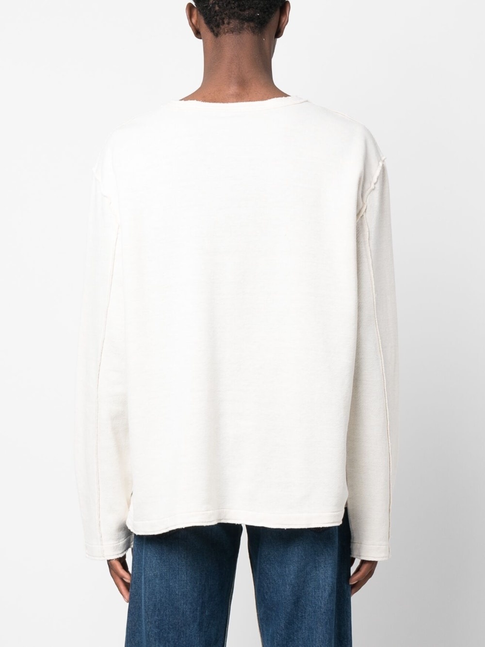 long-sleeve crew-neck sweatshirt - 4