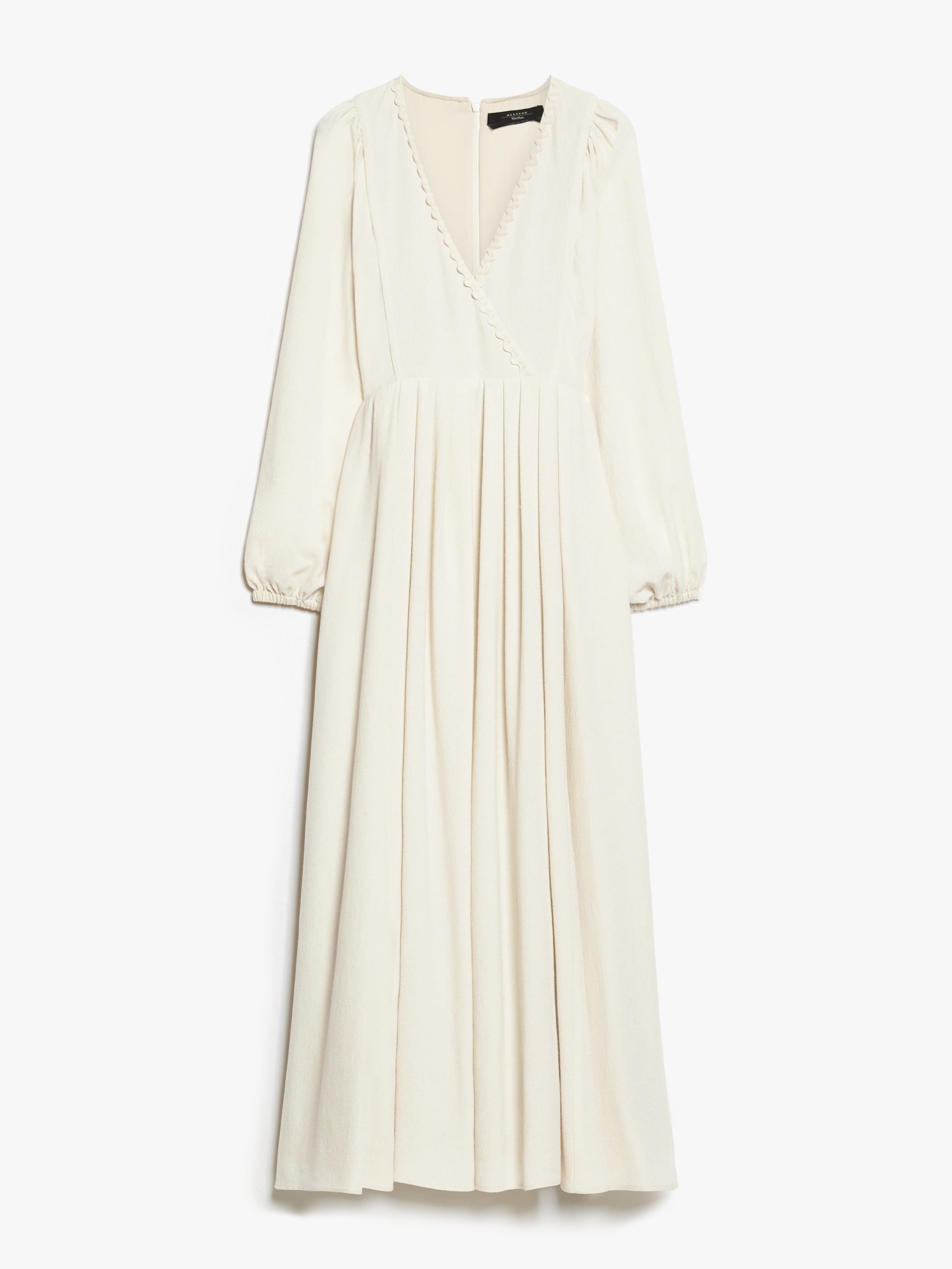 FRANCIS Viscose and wool canvas dress - 1