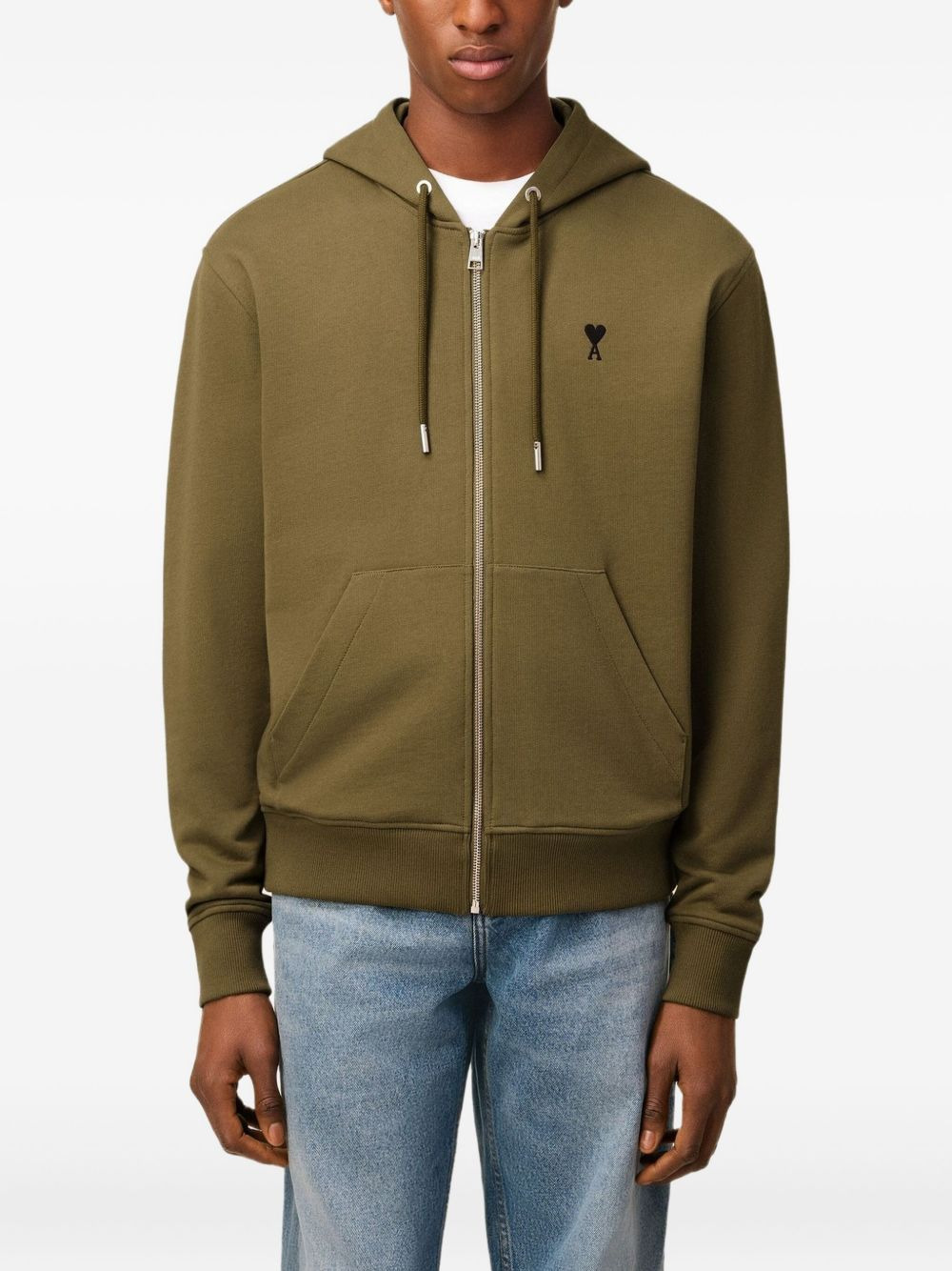 Ami-De-Coeur zip-up hoodie - 5