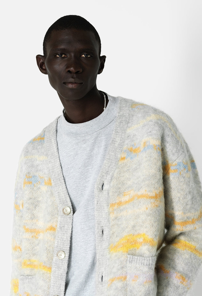 MOHAIR JACQUARD CARDIGAN 8