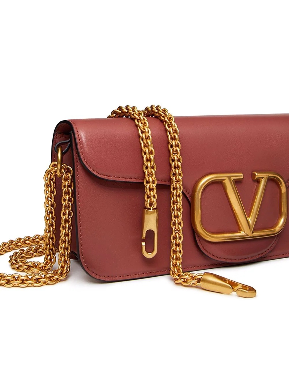 VLogo chain shoulder bag - 5