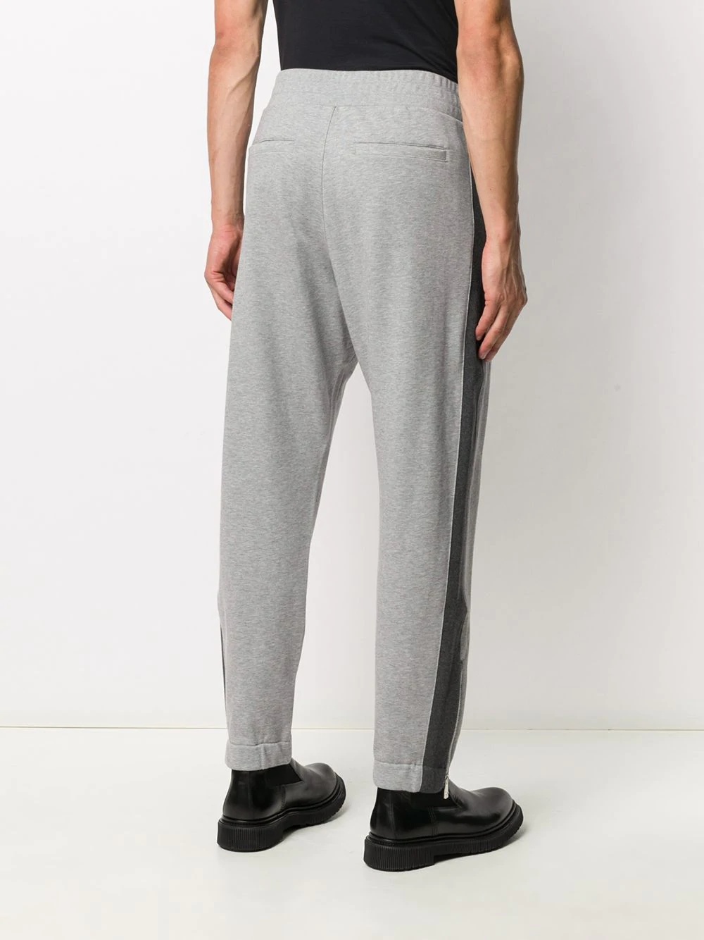 logo-trim track pants - 4