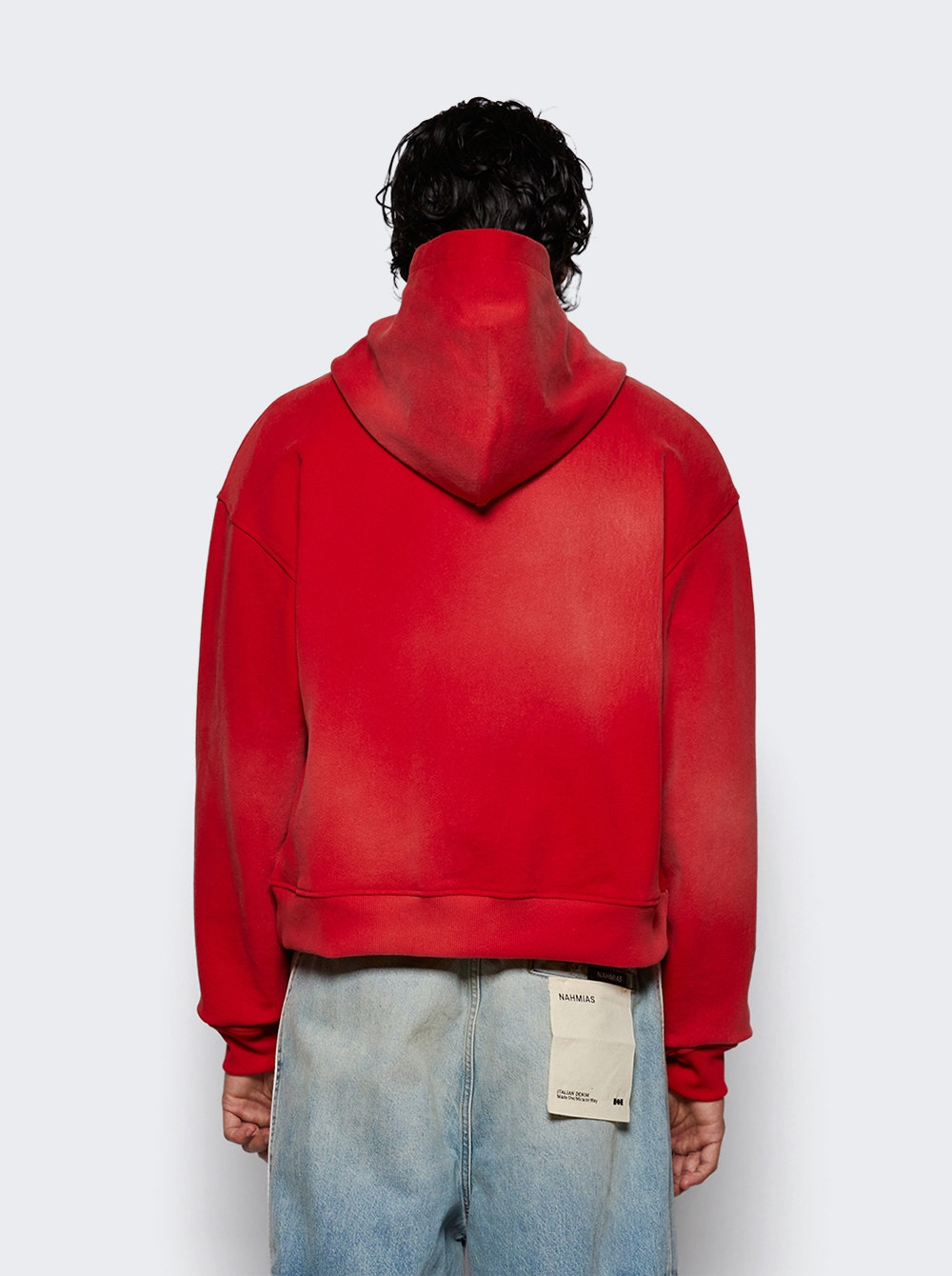 Sunfade Boxy Zip Up Hoodie Sundace Cherry - 5