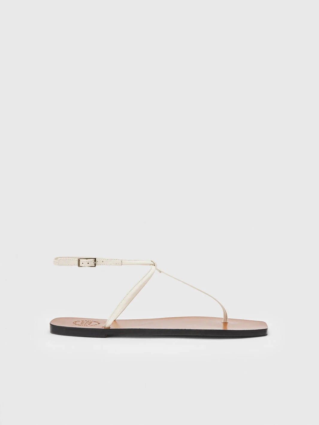 Alassio Linen Nappa Flat sandals - 1