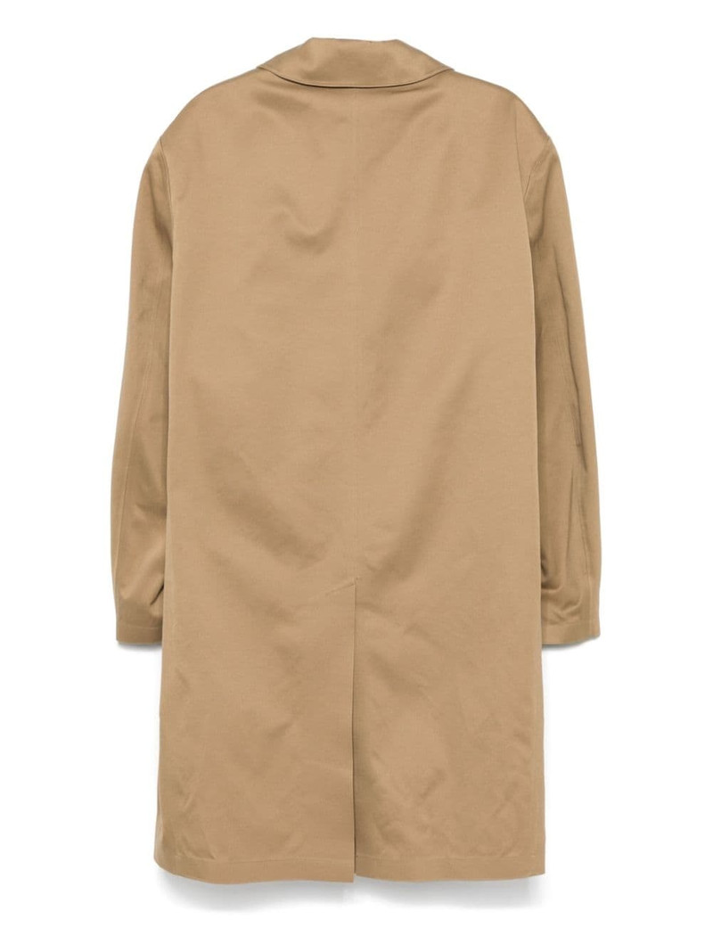 SAINT LAURENT cotton gabardine trench coat outlook