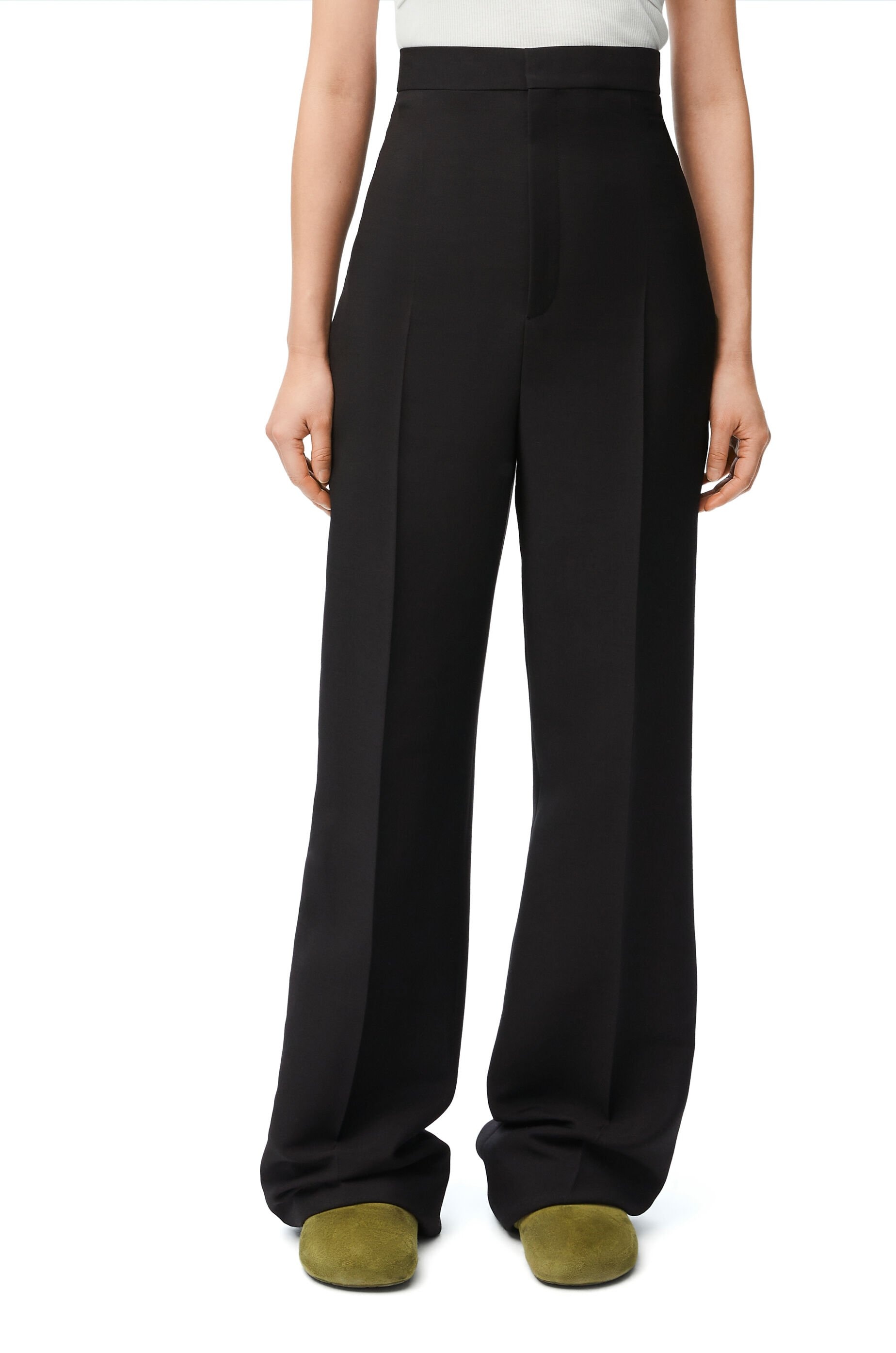 Tailored trousers in wool blend - 3