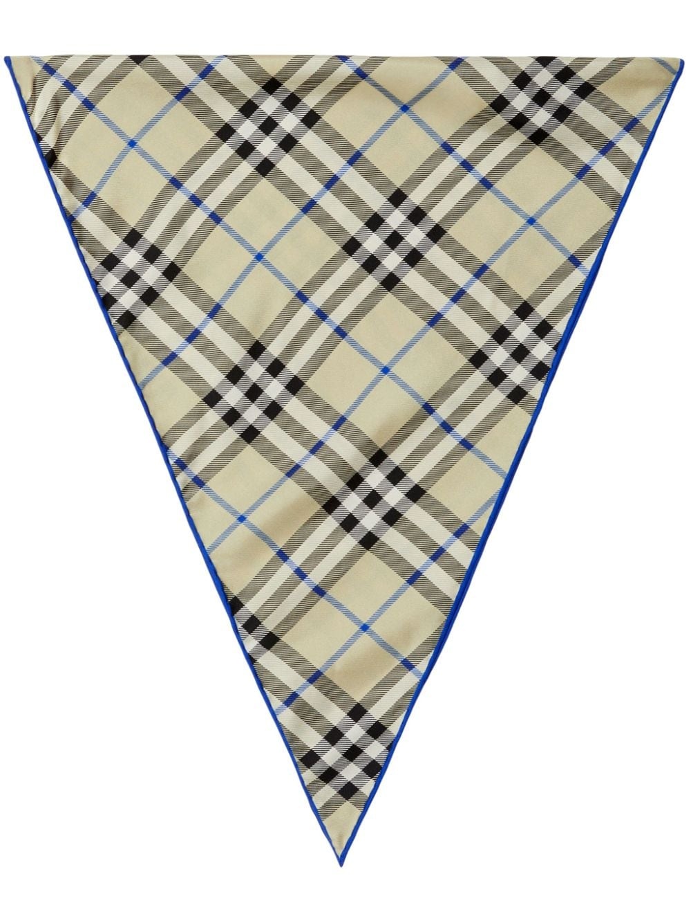 Vintage Check silk scarf - 1