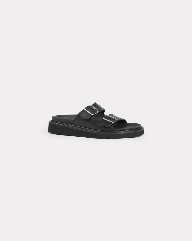 'KENZO Matto' leather slip-ons - 1