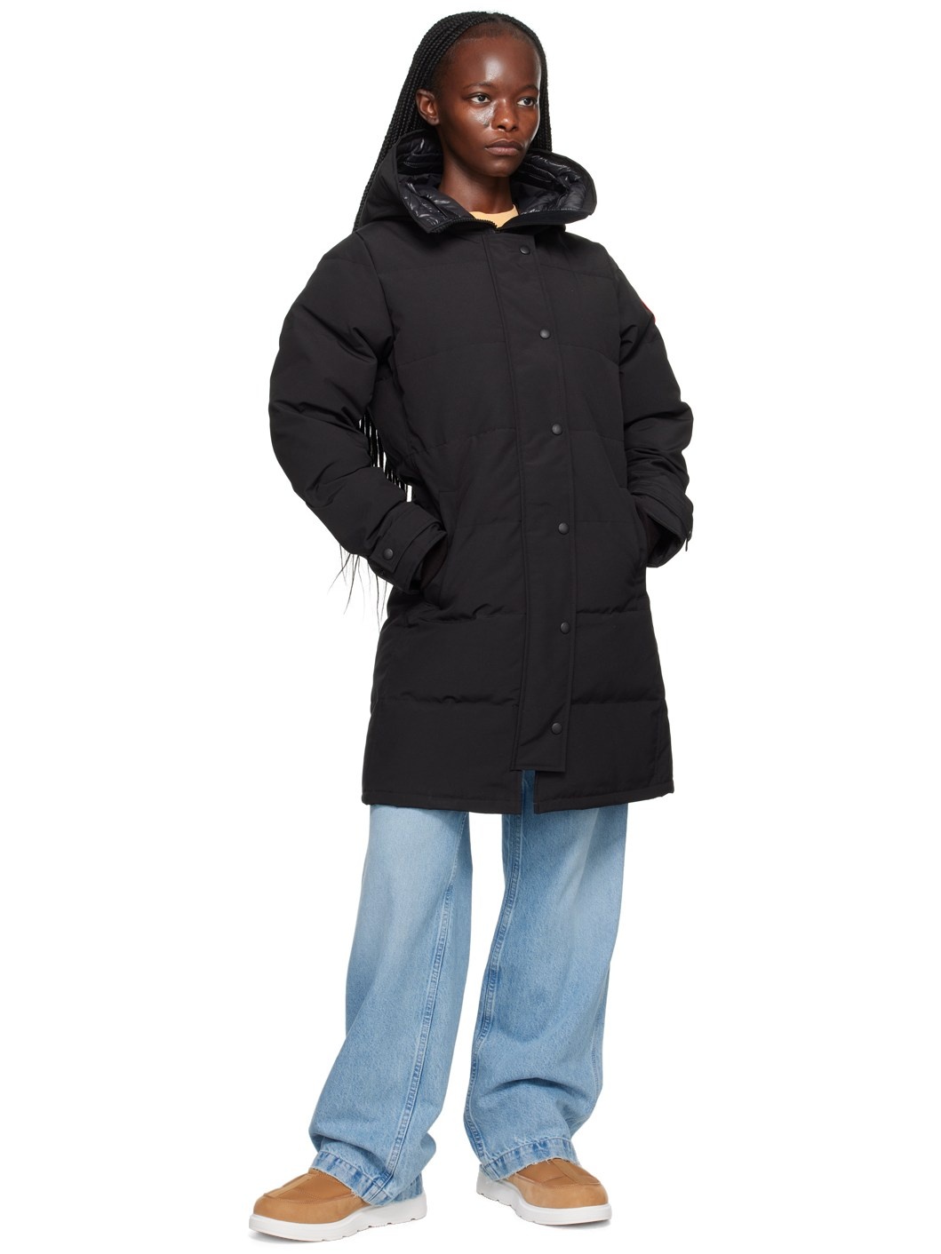 Black Shelburne Down Jacket - 5