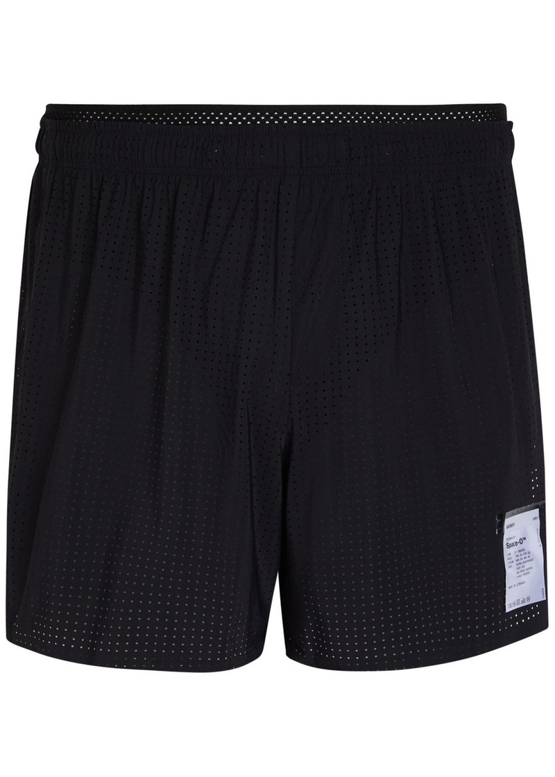 Satisfy Space-o 5 Perforated Stretch-jersey Shorts 1