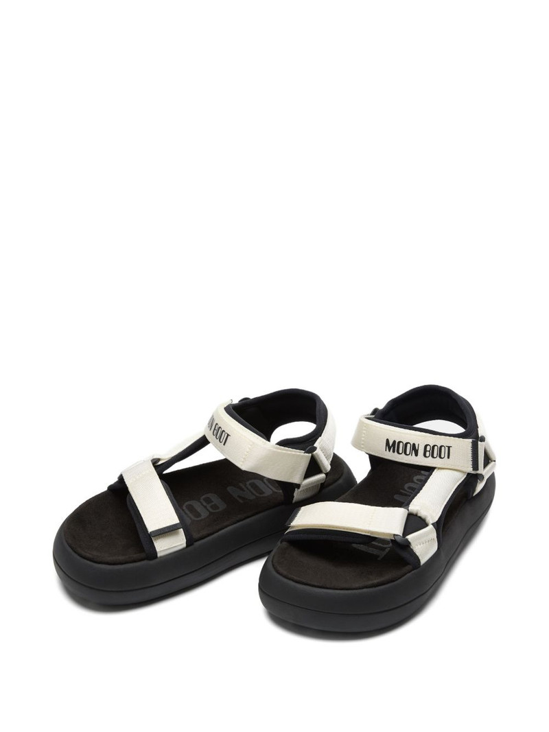 logo-strap platform sandals 4