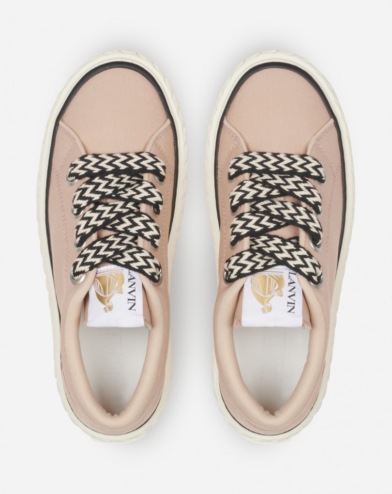 COTTON CANVAS CURBIES SNEAKERS - 3