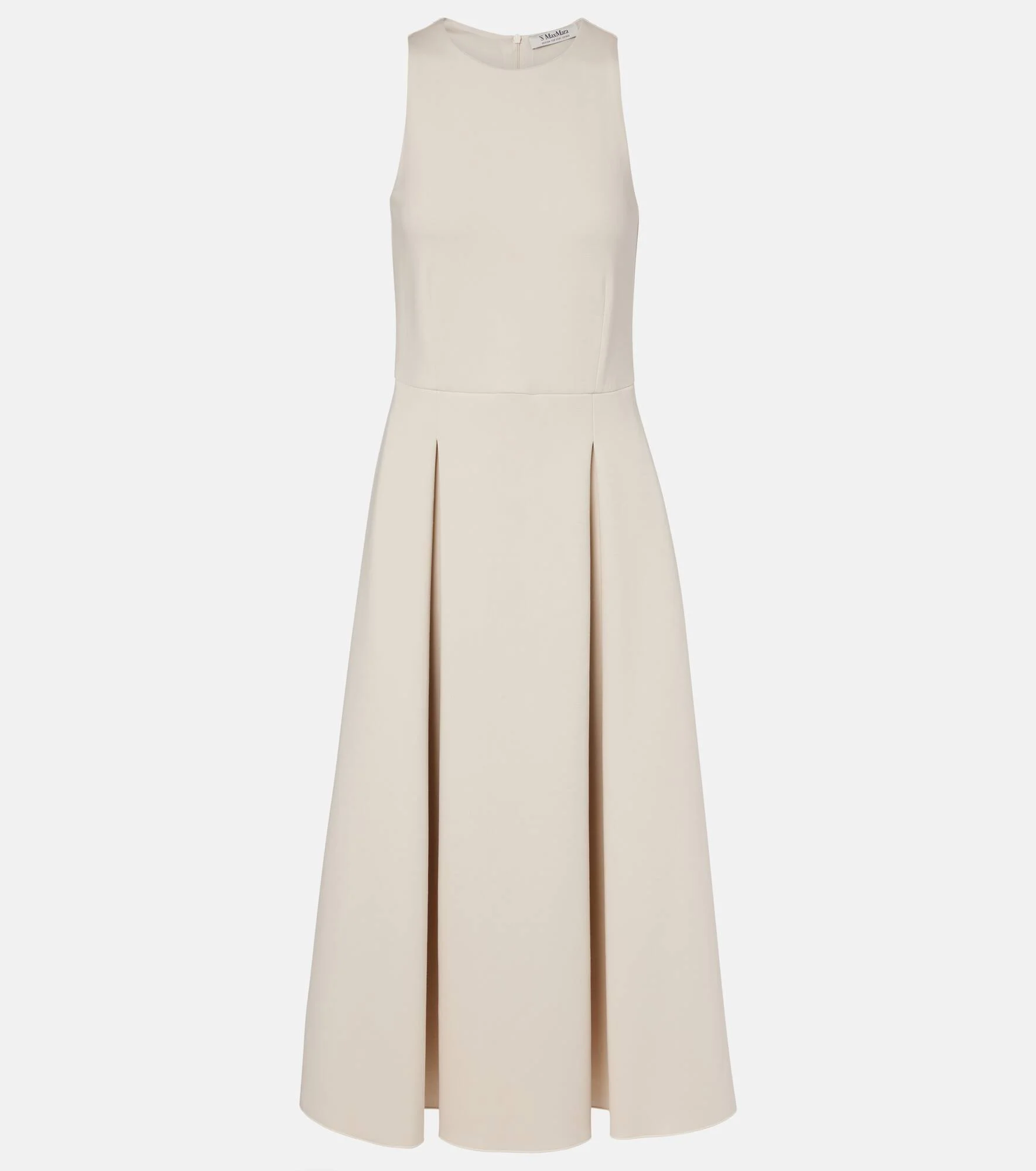 Cannone cotton-blend midi dress - 1