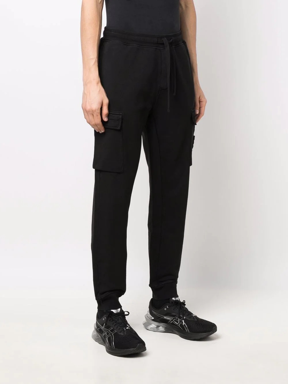 Compass motif track pants - 3