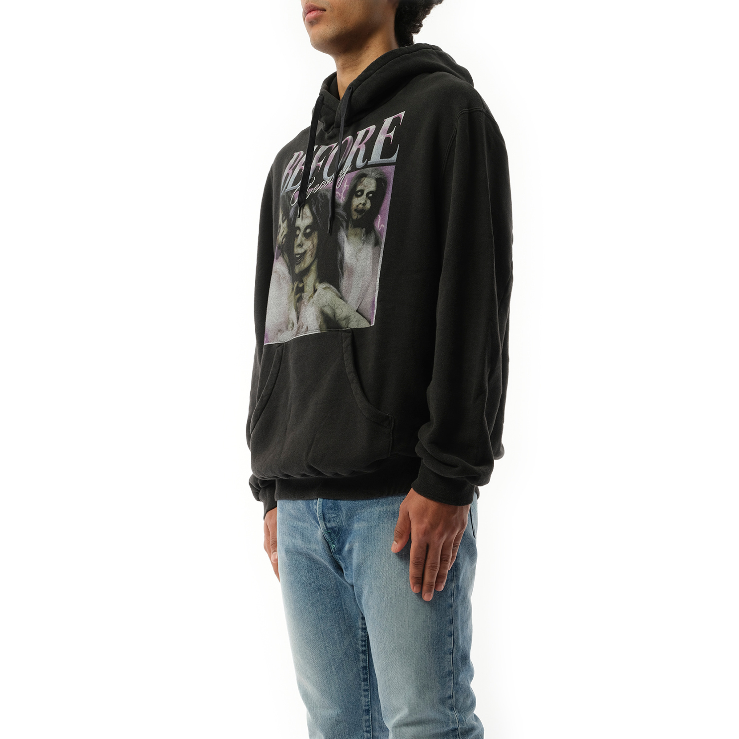 Before After Idol Hoodie in Black - 5