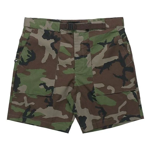 Nike Big Pocket Camouflage Straight Woven Shorts Green Camouflage AT9882-222 - 1