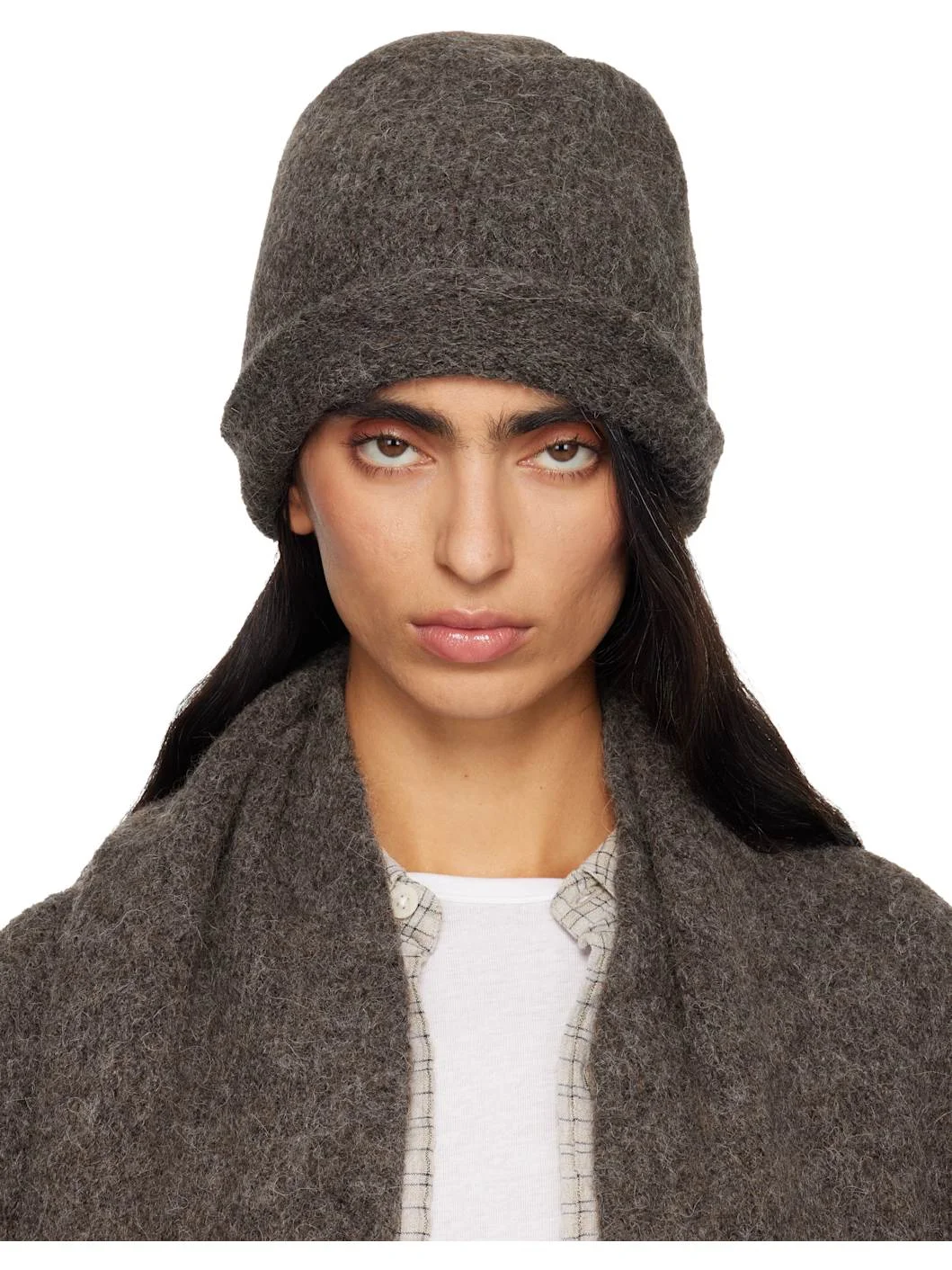 Gray Crown Beanie - 1