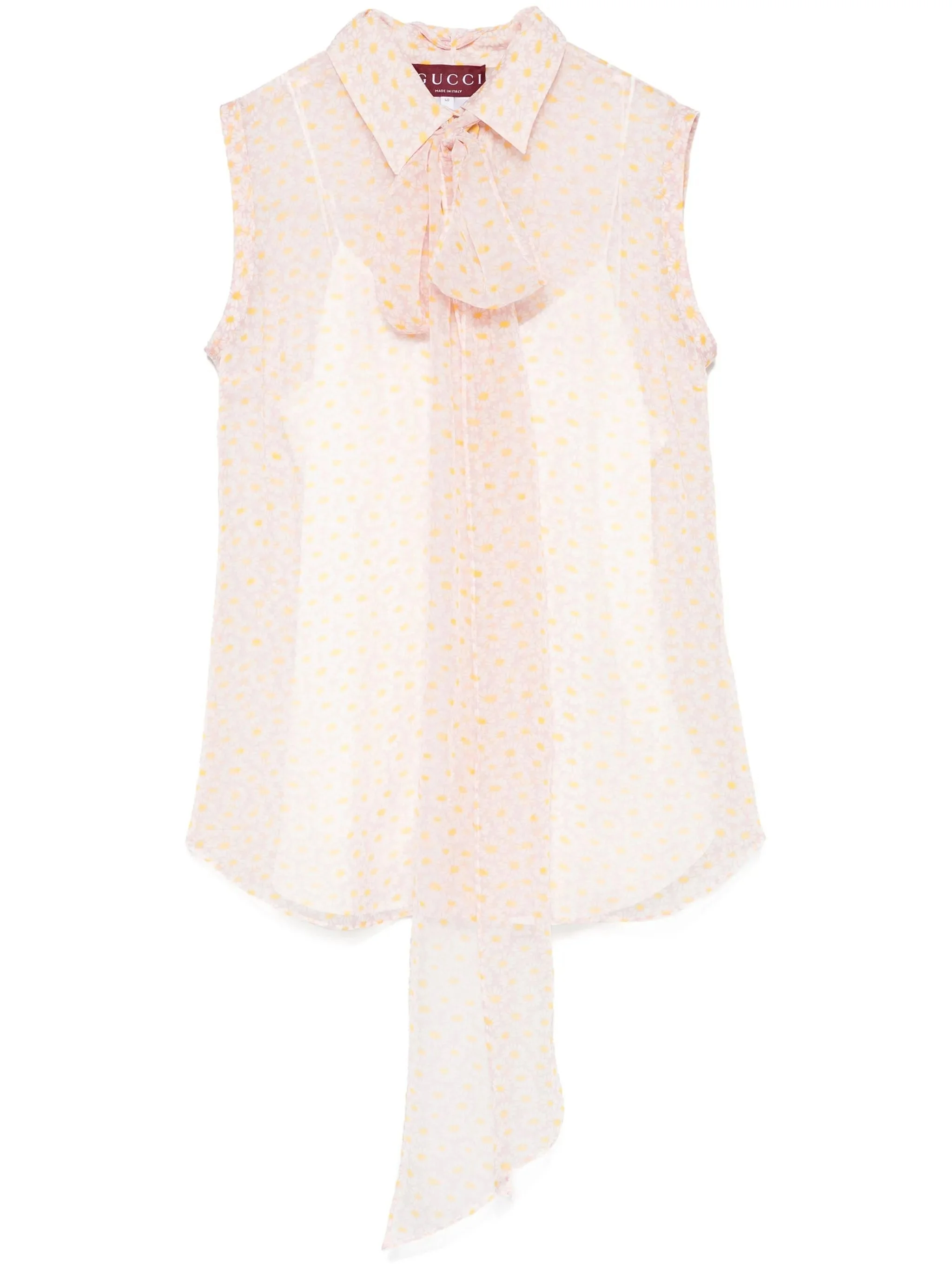 Printed Silk Top - 1
