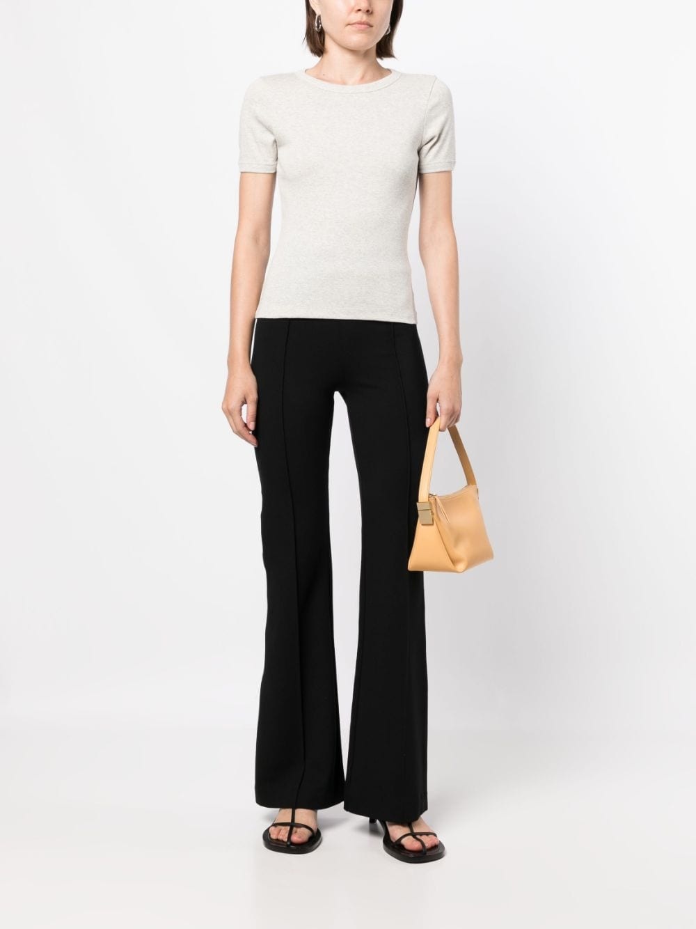 round-neck cotton T-shirt - 2