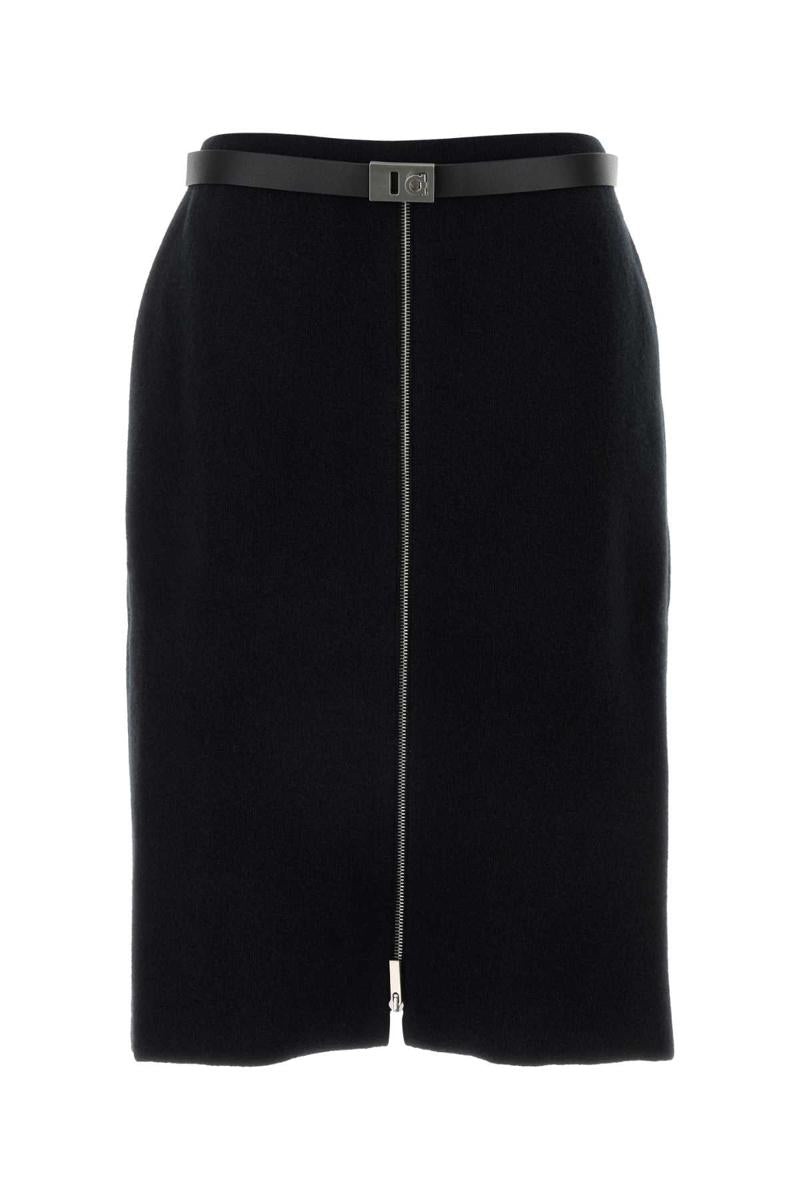 スカート FERRAGAMO SKIRT (112960780696 NERO) FERRAGAMO Salvatore Ferragamo Skirts | baltini | REVERSIBLE