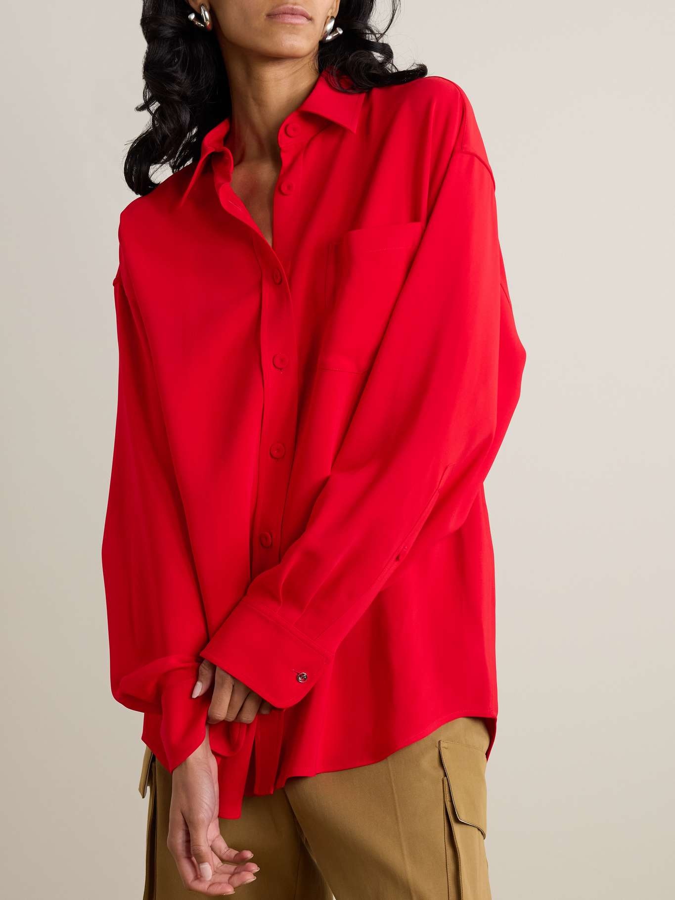 Crepe shirt - 3