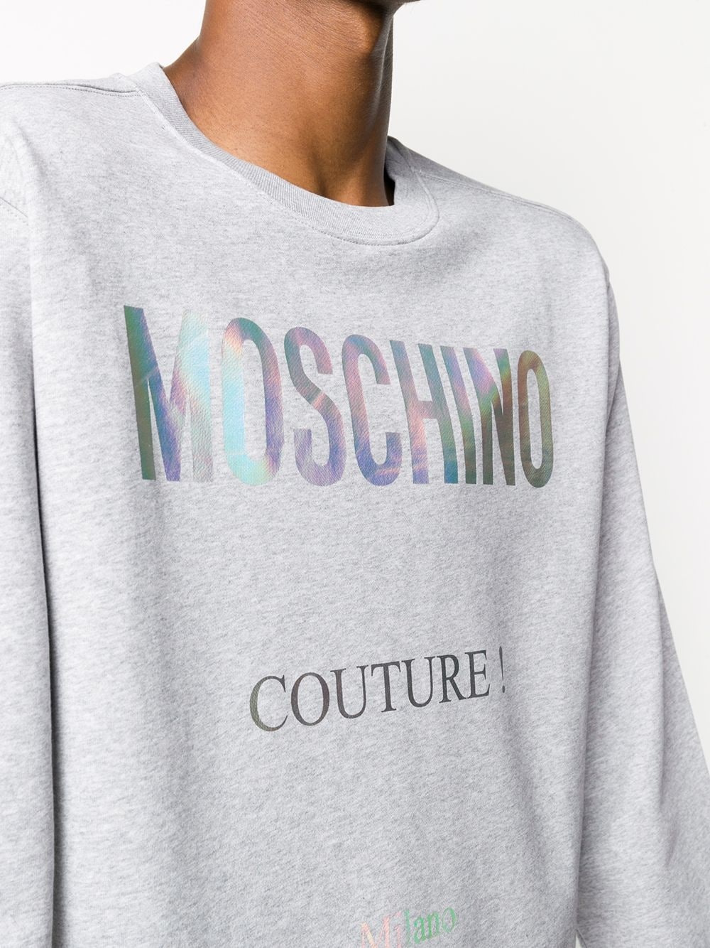 Couture! print crew sweatshirt - 5