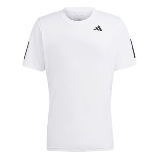 adidas Club 3-Stripes Tennis T-Shirt 'White' IS2297 - 1