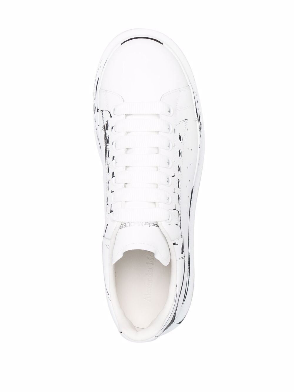 Oversized stamp sneakers - 4