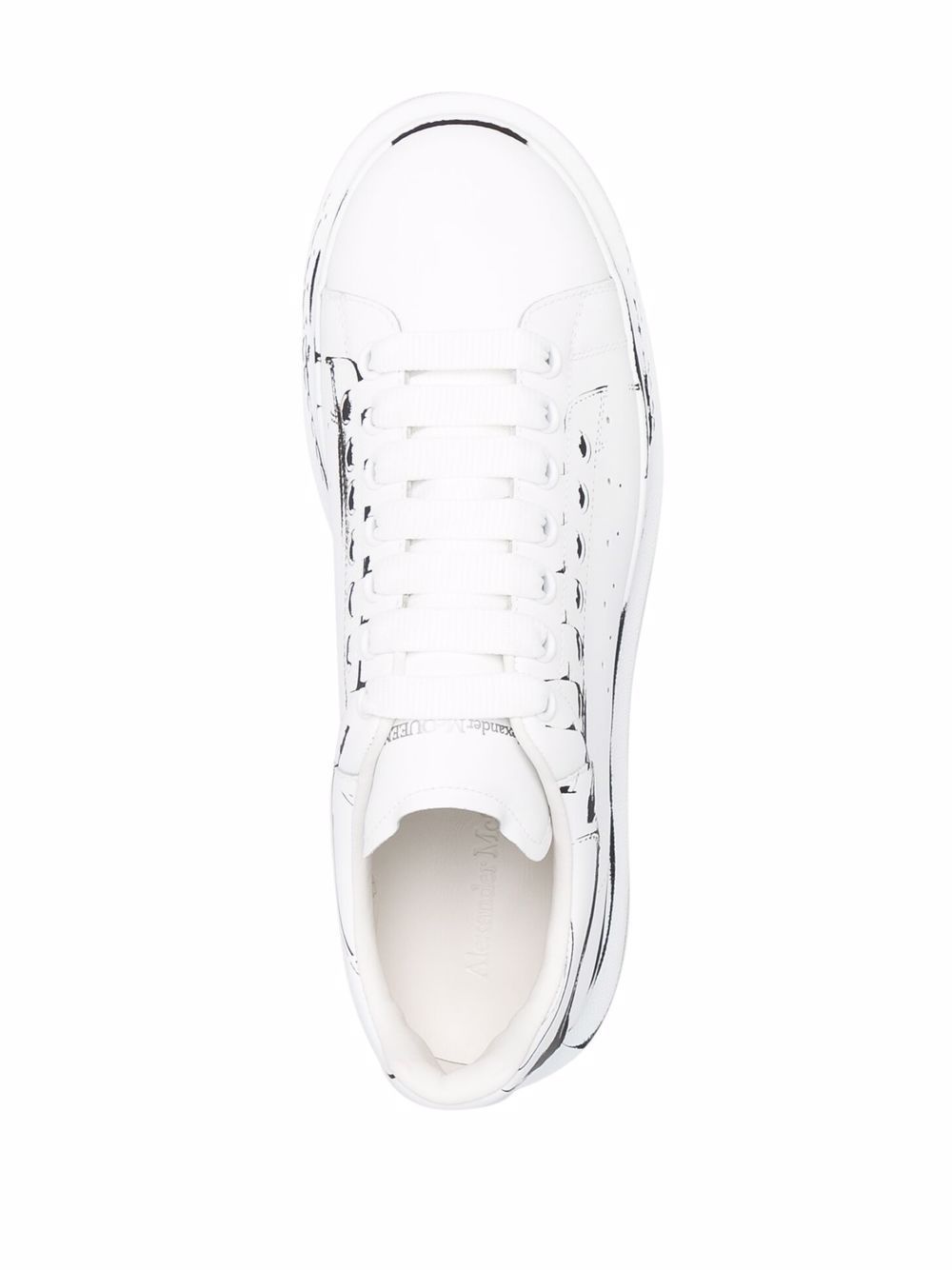 Oversized trompe-l'œil sneakers - 4