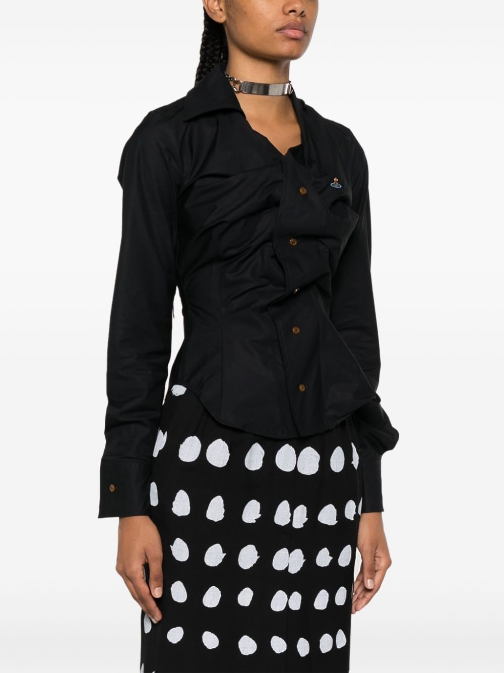 Drunken cotton shirt - 3