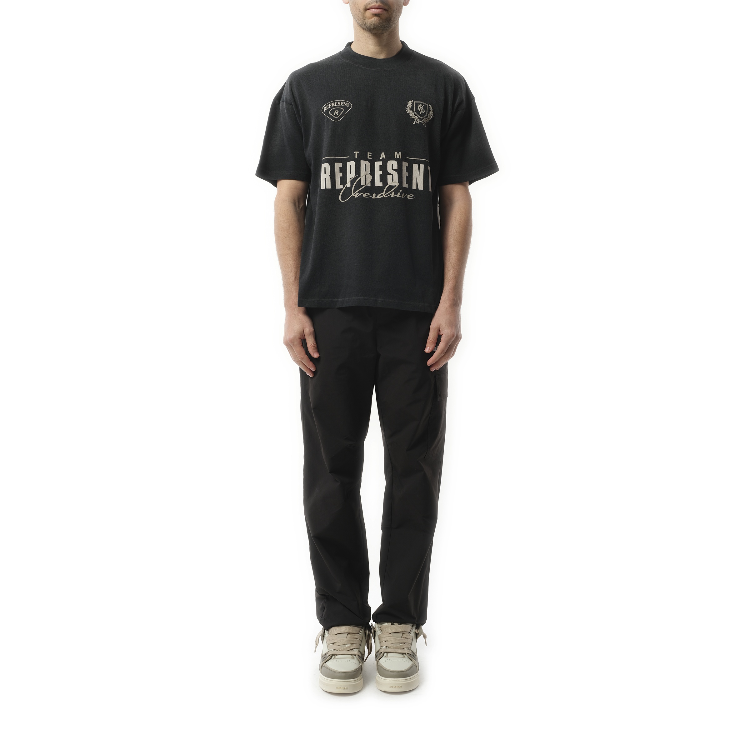 World Championship T-Shirt in Stained Black - 4