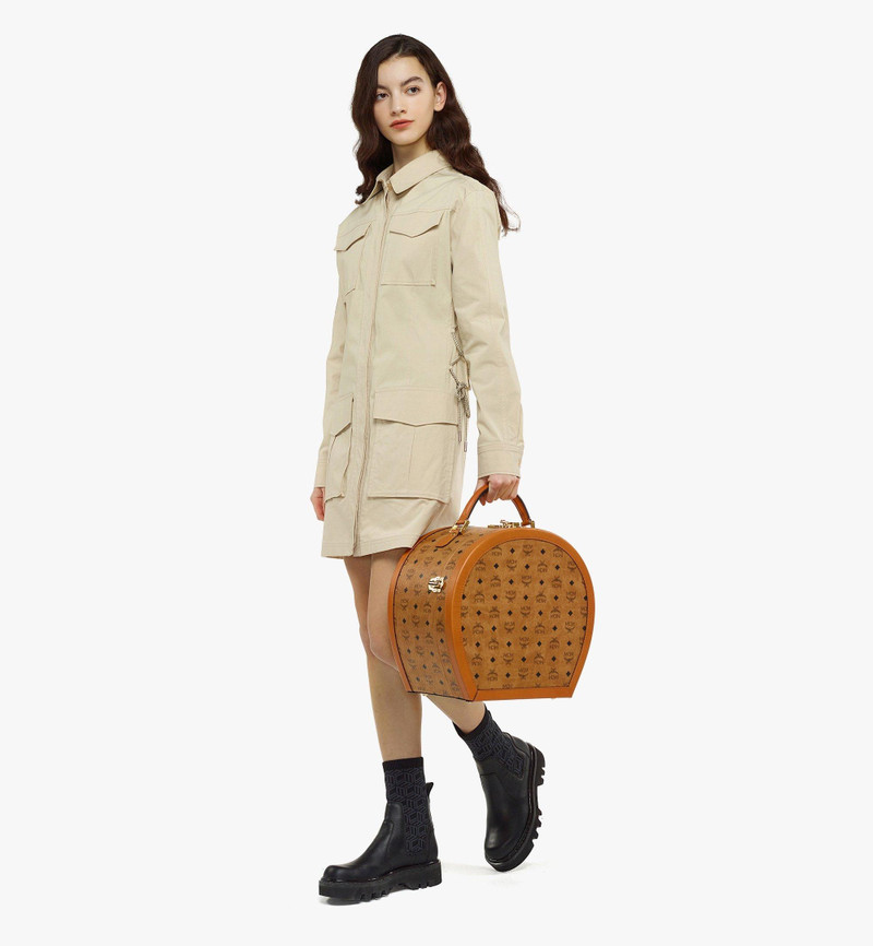 MCM Hat Box in Visetos outlook