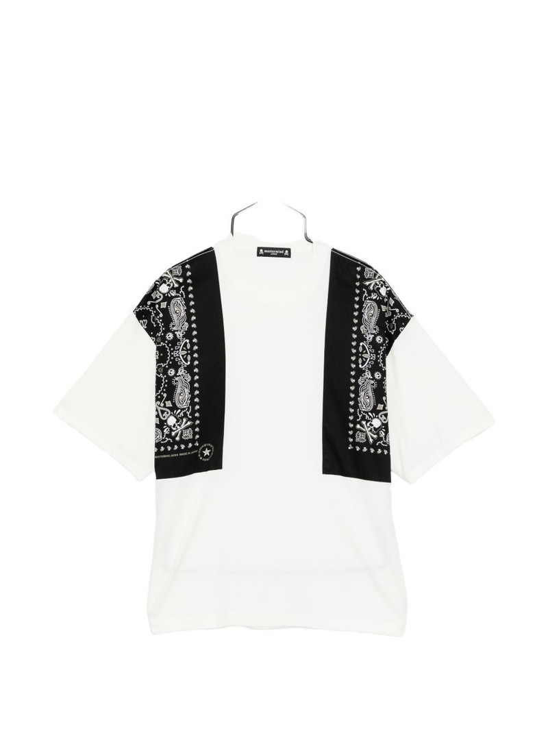 bandana-print T-shirt 1