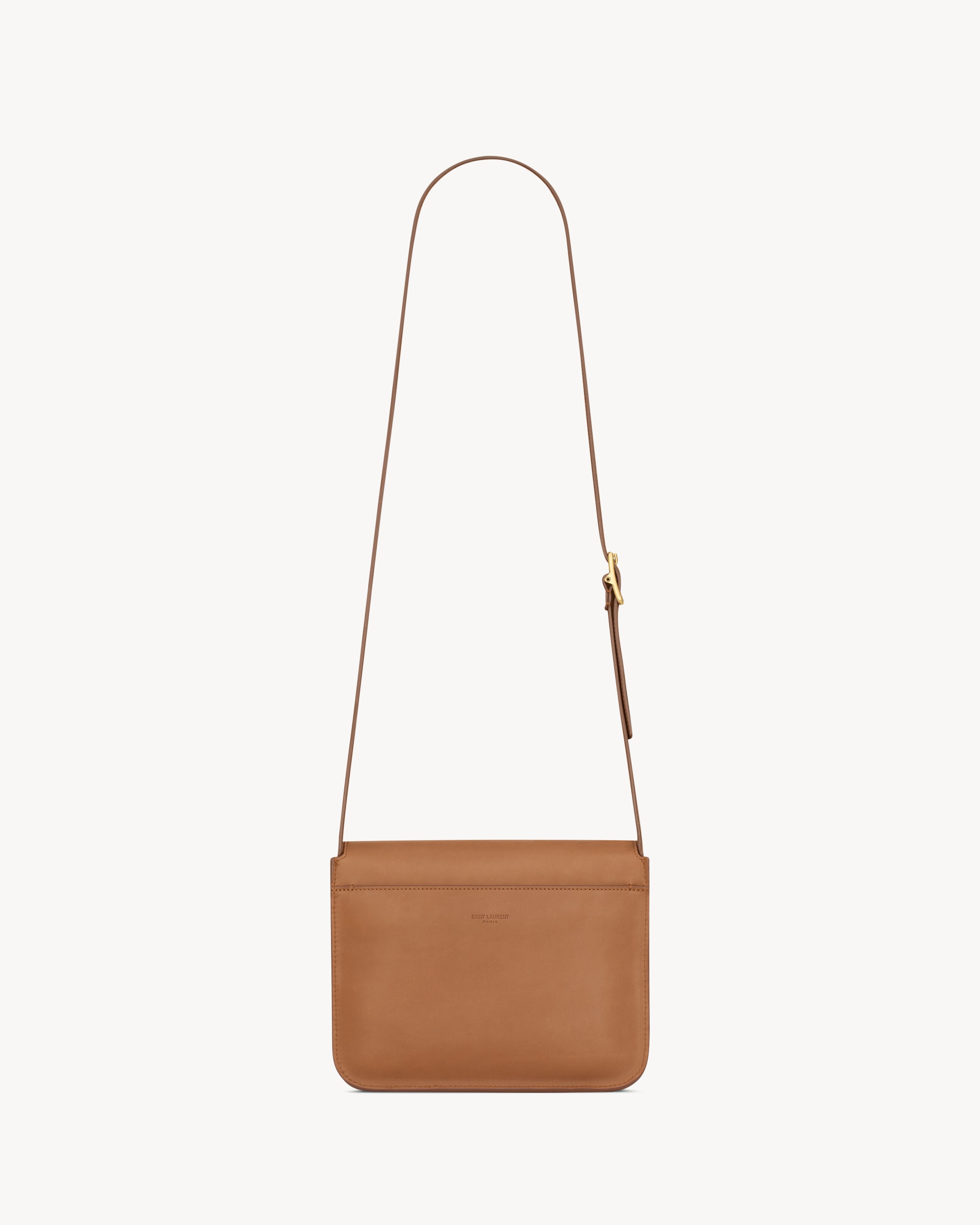 SAINT LAURENT SMALL SATCHEL IN LEATHER - 2
