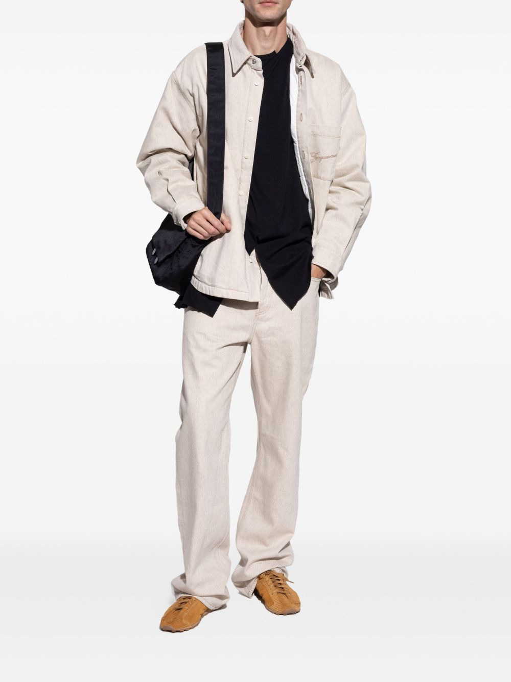 corduroy-textured sneakers - 5