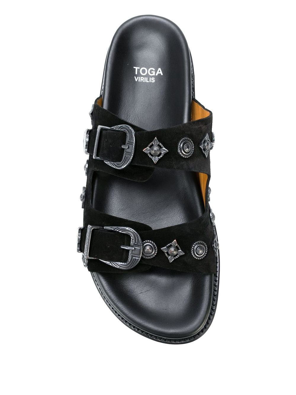 buckle detail sandals - 4