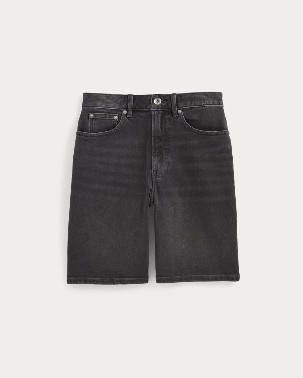 THE LONG A-LINE DENIM SHORT - 1