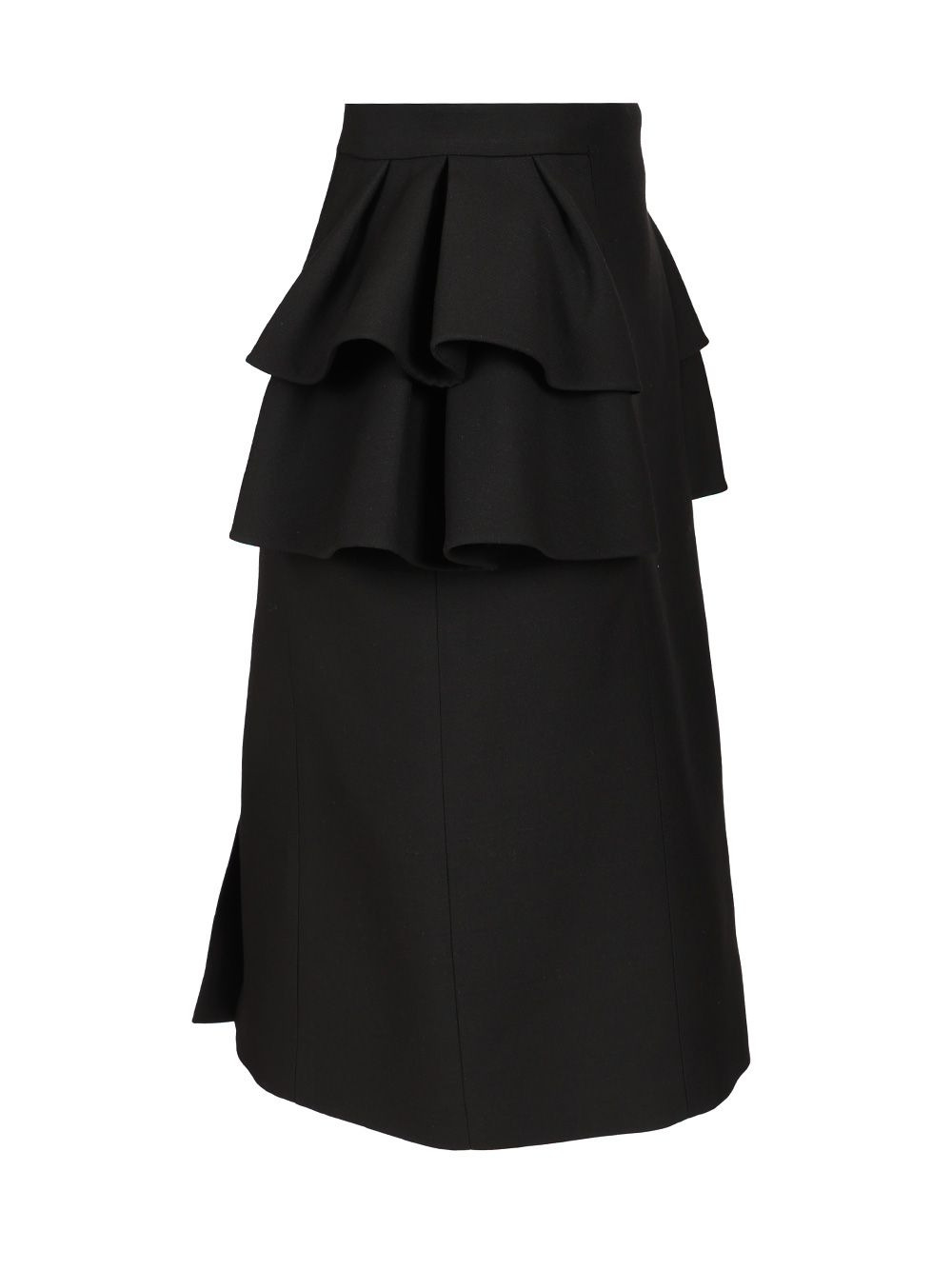 Look 1 - Skirt | Solid | Crepe Couture Skirts Black - 3