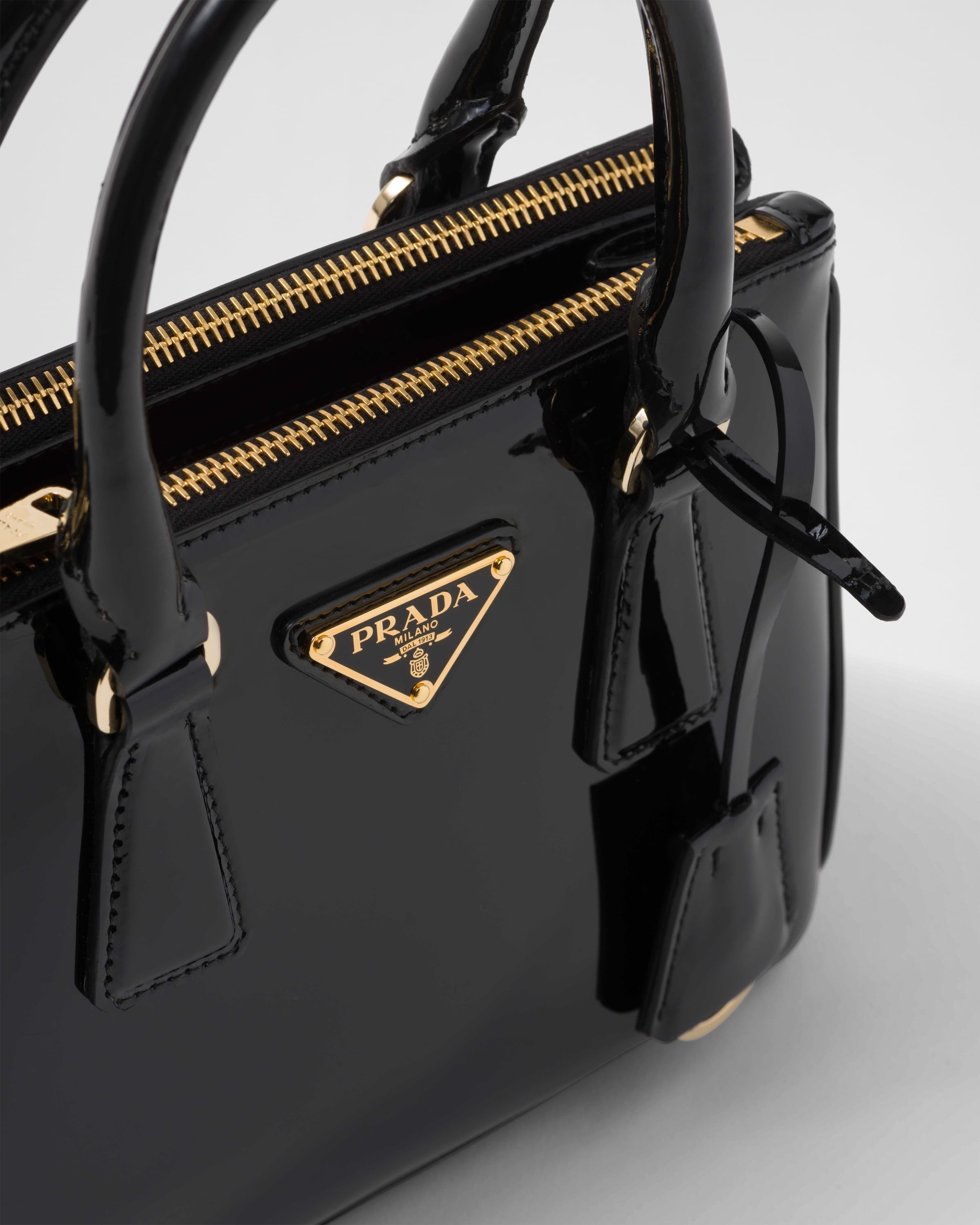 Prada Prada Galleria patent leather mini bag | REVERSIBLE