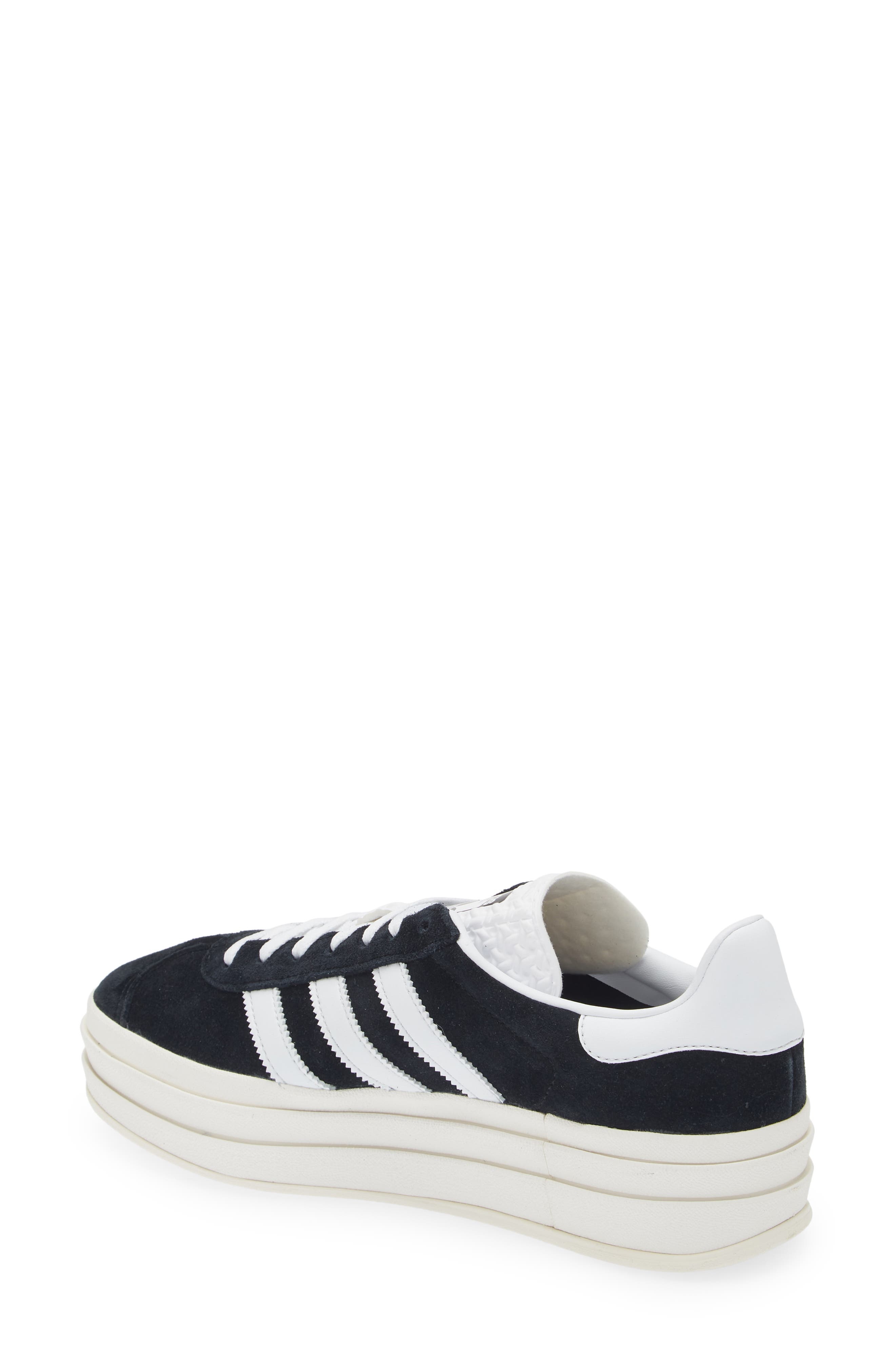 adidas Gazelle Bold Platform Sneaker in Cblack/cwh at Nordstrom - 2
