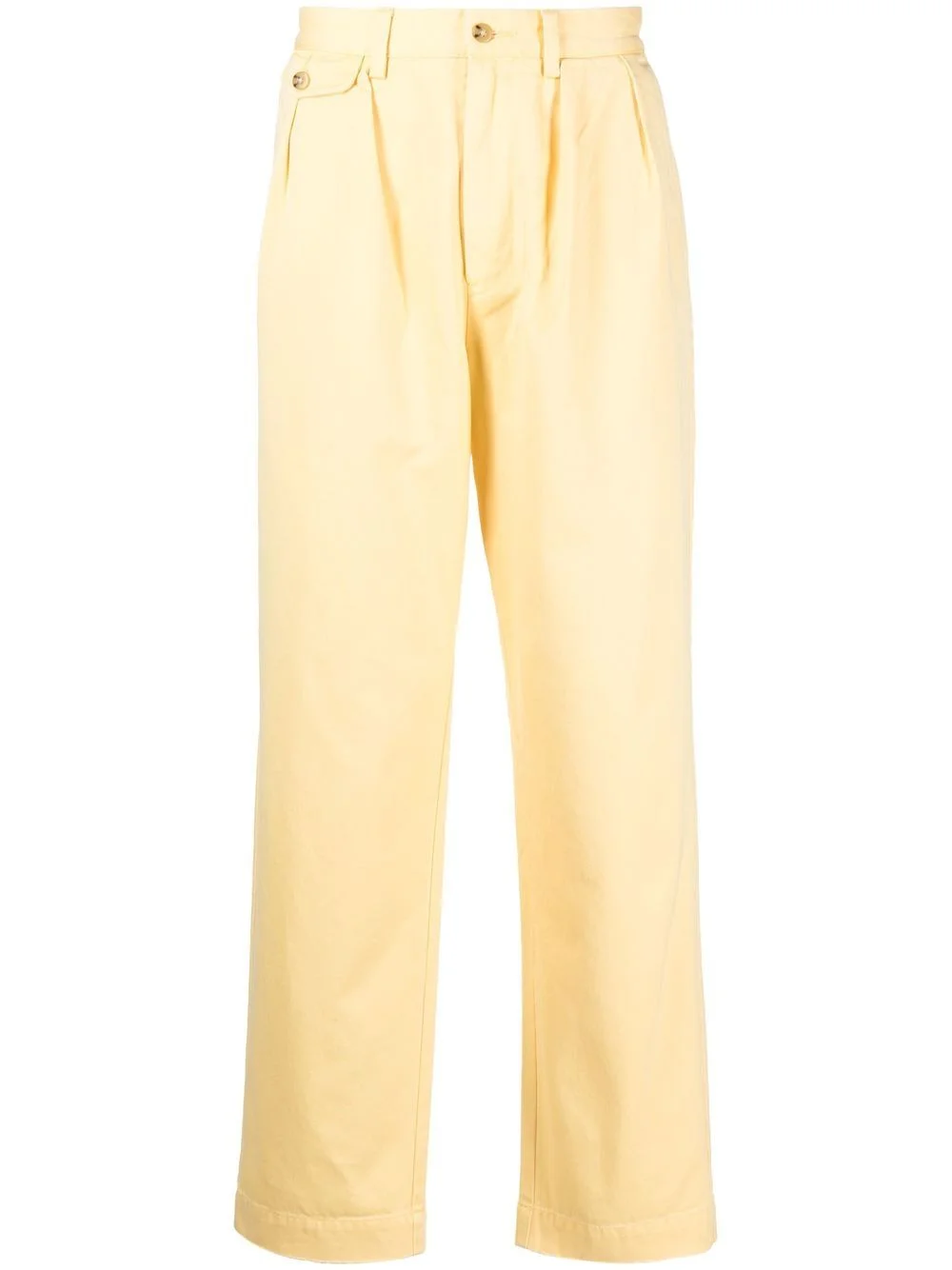 Whitman pleated chino trousers - 1