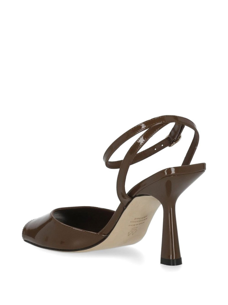 Val ankle-strap heeled pumps 3