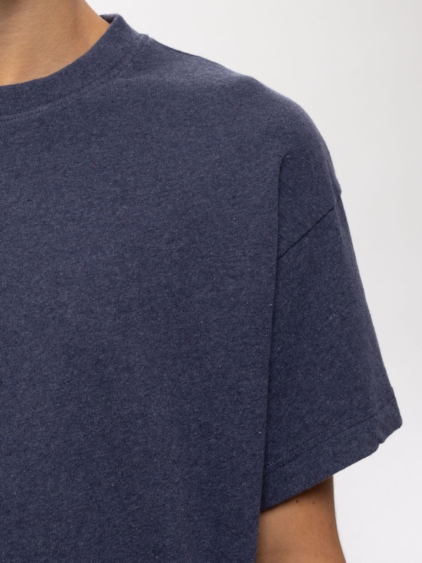 Milton Recycled Tee  Bluemelange - 4