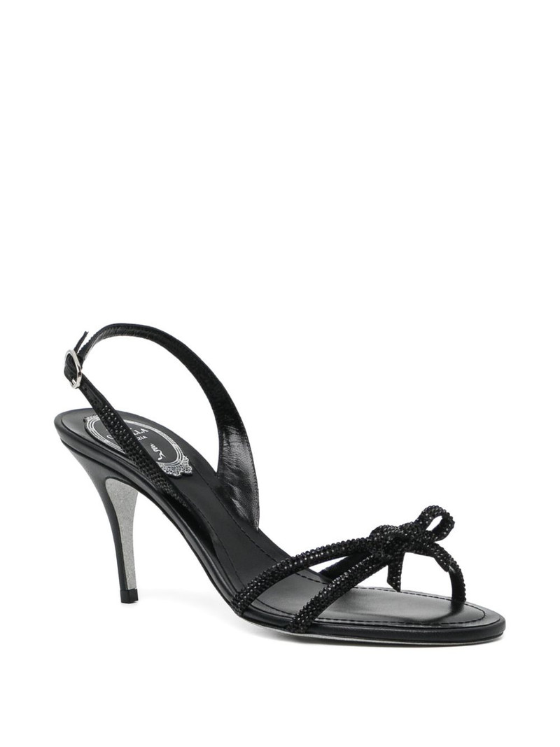 RENE CAOVILLA 80mm embellished sandals outlook