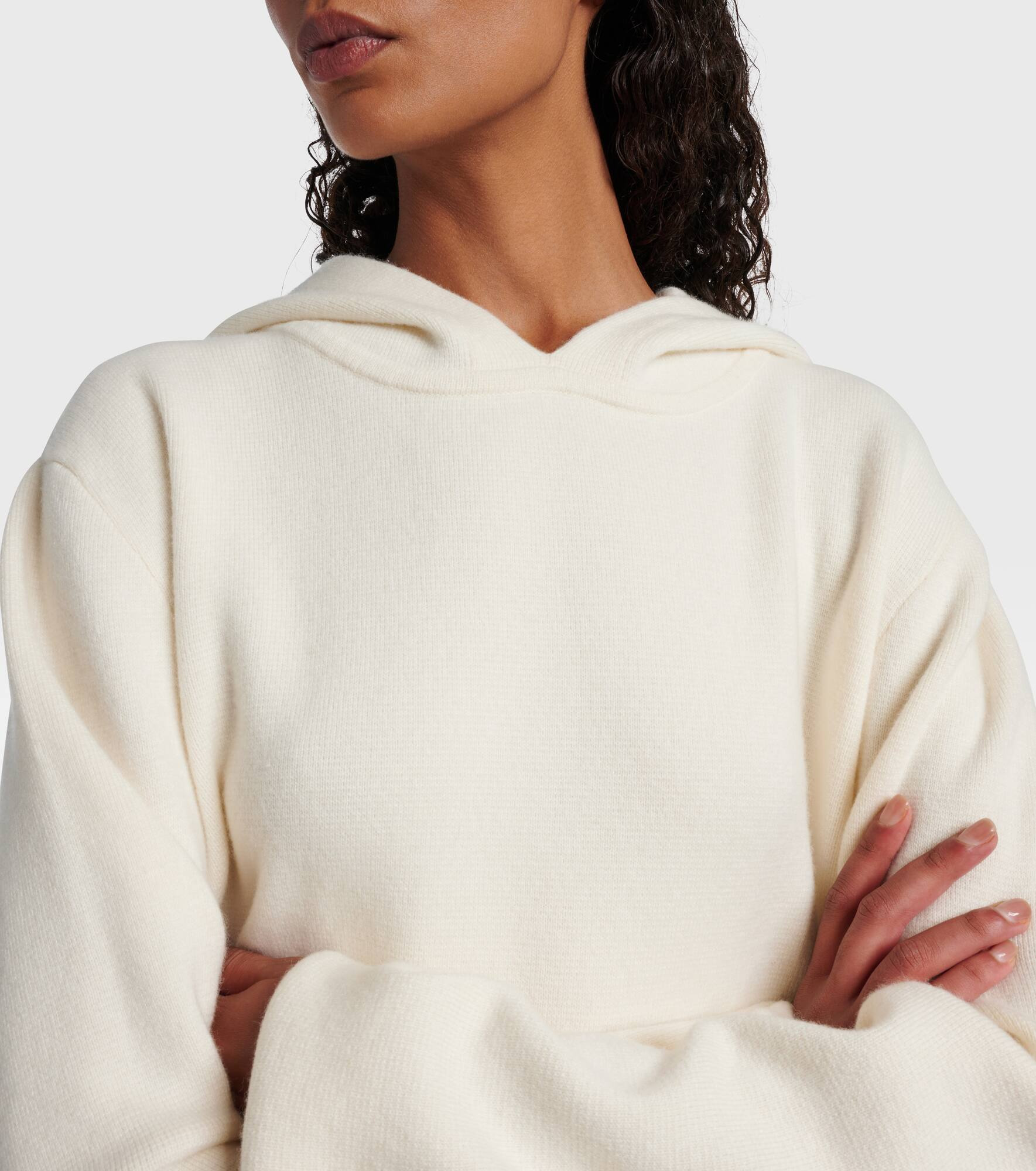Embellished cashmere hoodie - 4