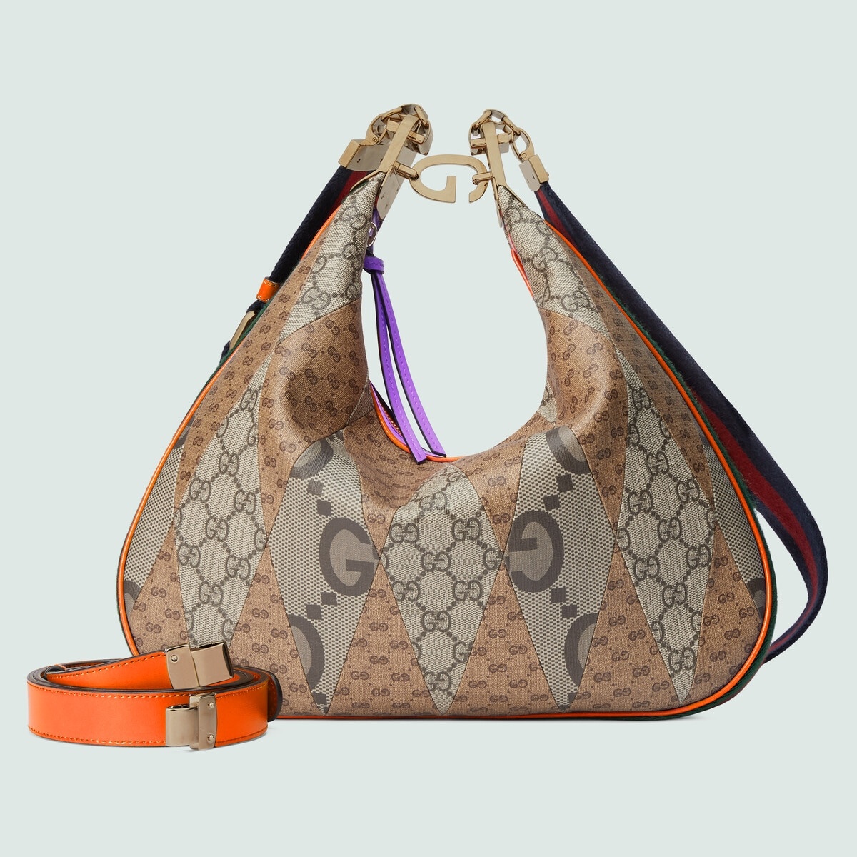 Gucci Attache large shoulder bag - 6