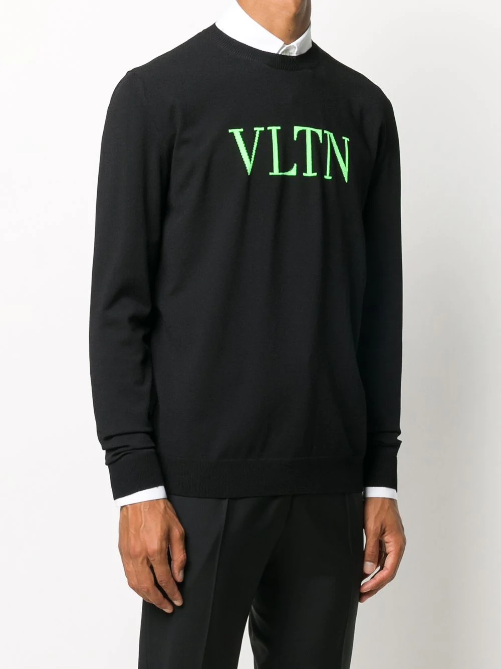 VLTN intarsia jumper - 3