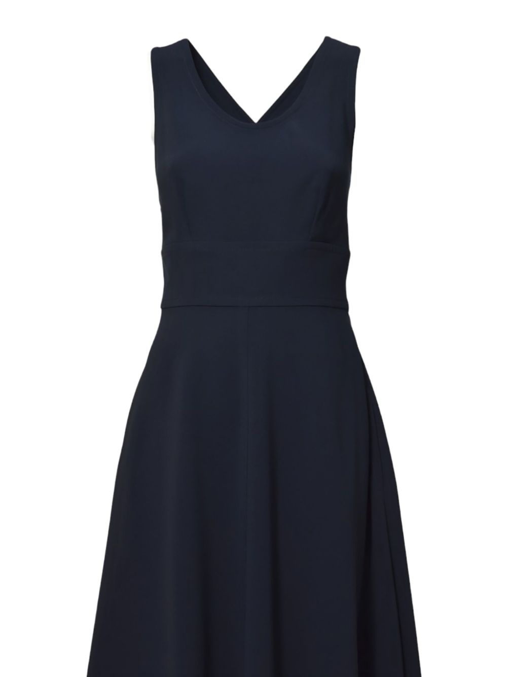 V-neck midi dress - 3