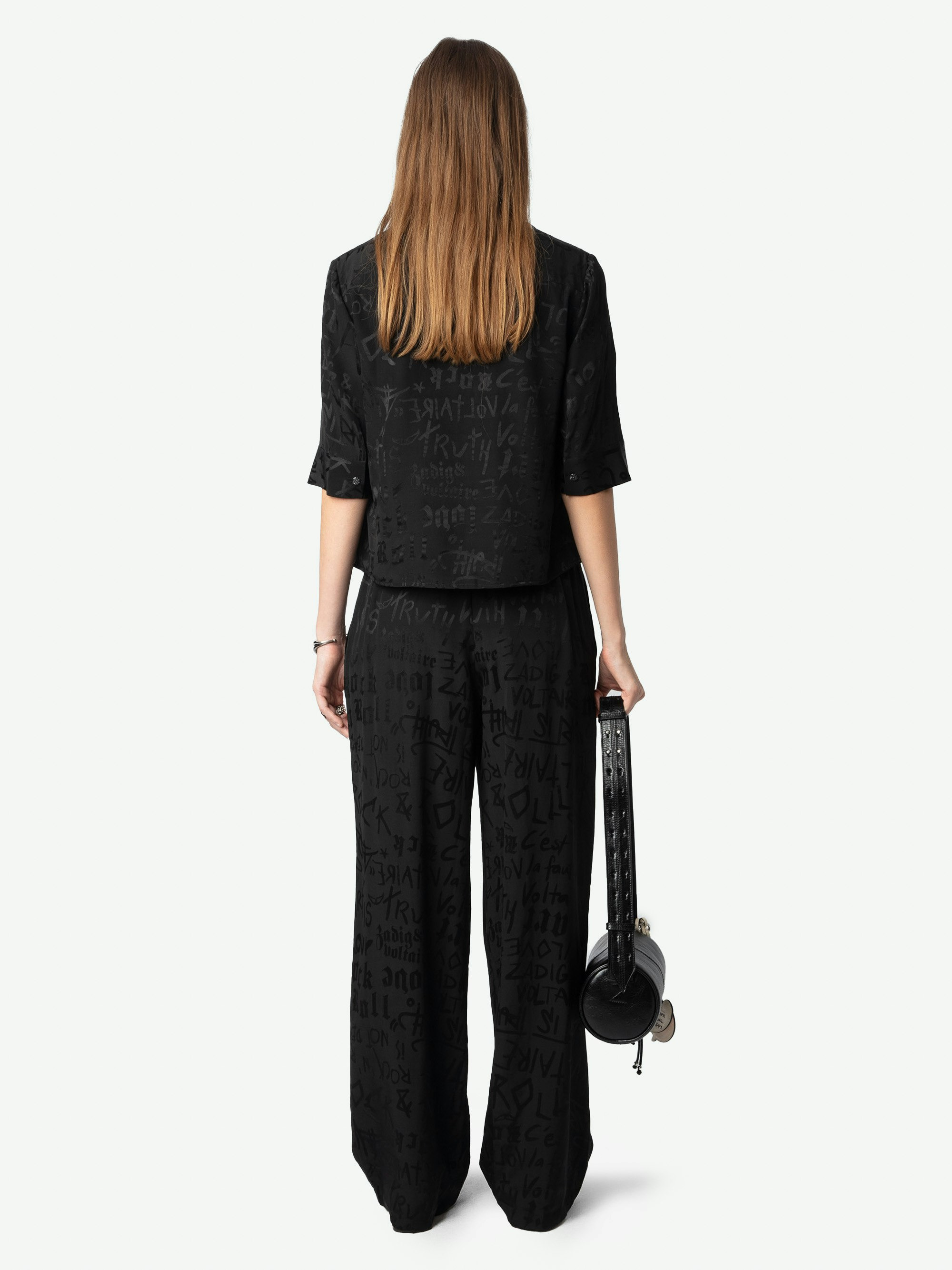 Pin Silk Pants - 3